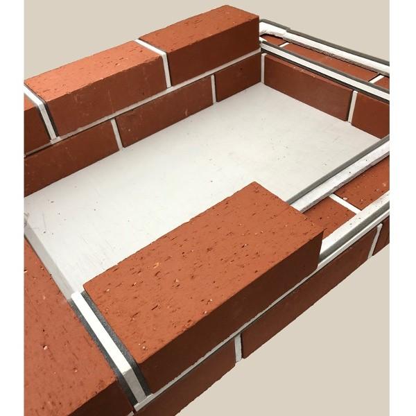 ｄｉｙでレンガやブロック積みが簡単施工 ミニ花壇セット コーナー 縦目地 ボンド 糸のこ レンガ別売 送料込 119e Mejisyokunin J 10 かくやす屋 通販 Yahoo ショッピング