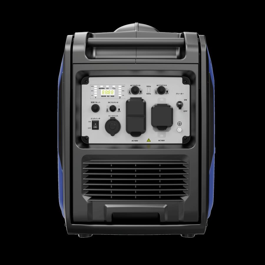 インバーター発電機 静音 ガソリン発電機 Gaidoh GH6250i 定格出力5.0kVA ワンプッシュで起動 バッテリー付き 正弦波 防音型 高出力 軽量 静音｜kalany-store｜10