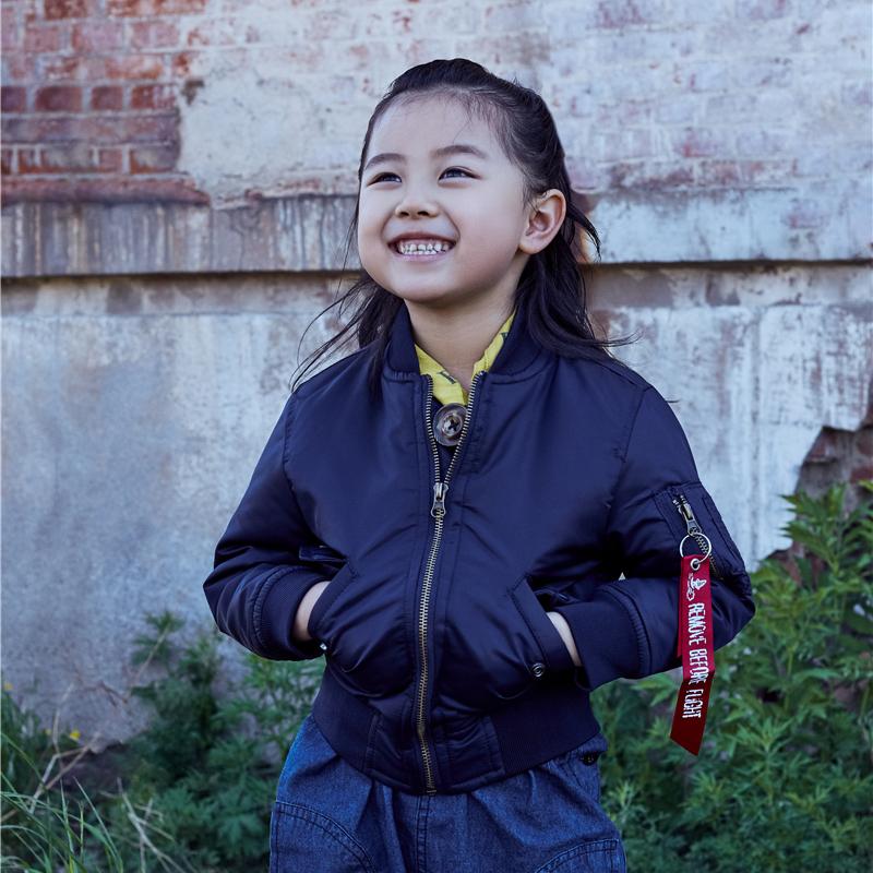 フライトジャケット 子供服 男の子 おしゃれ 子ども服 女の子 Ma 1 ミリタリー キッズ コート 中綿入り 春 秋冬 防風 防寒 95cm 135cm Ma1 C78 Kalany Store 通販 Yahoo ショッピング