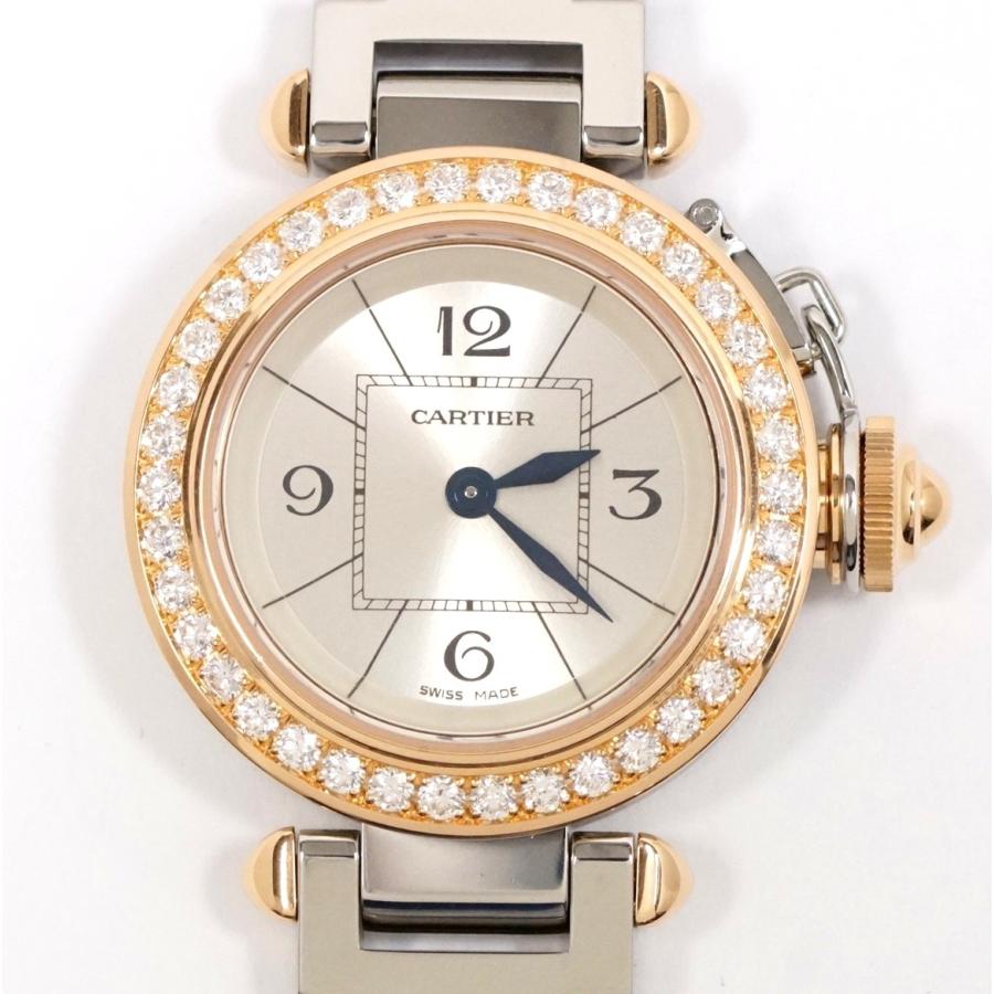 Carrier カルティエ ミス パシャ ダイヤベゼル Ss Pg レディース Wj124021 クォーツ F01402605 ブランドギャラリーカレイド 通販 Yahoo ショッピング