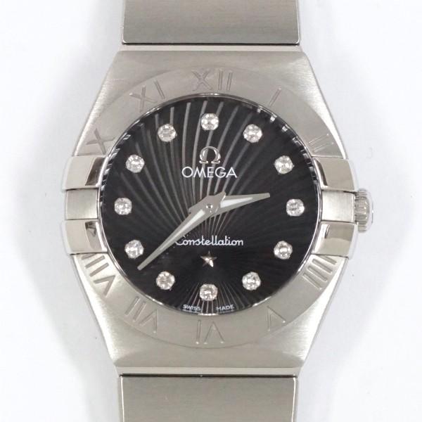 OMEGA オメガ コンステレーション ブラッシュ ダイヤ12P レディース 123.10.24.60.51.001