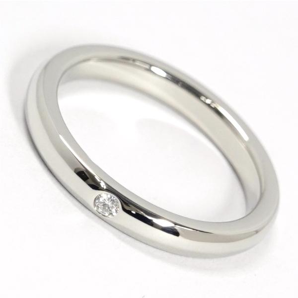 TIFFANY&Co. ティファニー ダイヤモンド バンドリング Pt950 プラチナ 指輪 サイズ 約11号 :FJ0401275:ブランド