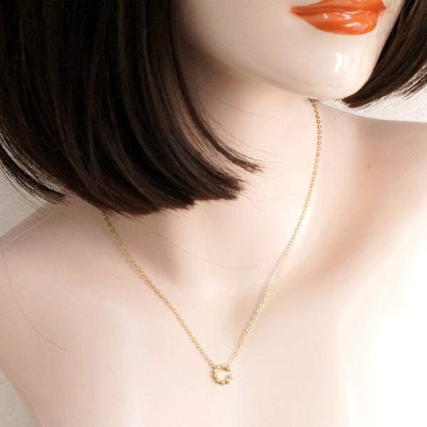 現品限り一斉値下げ Ahkah K イニシャルネックレス ネックレス Labelians Fr