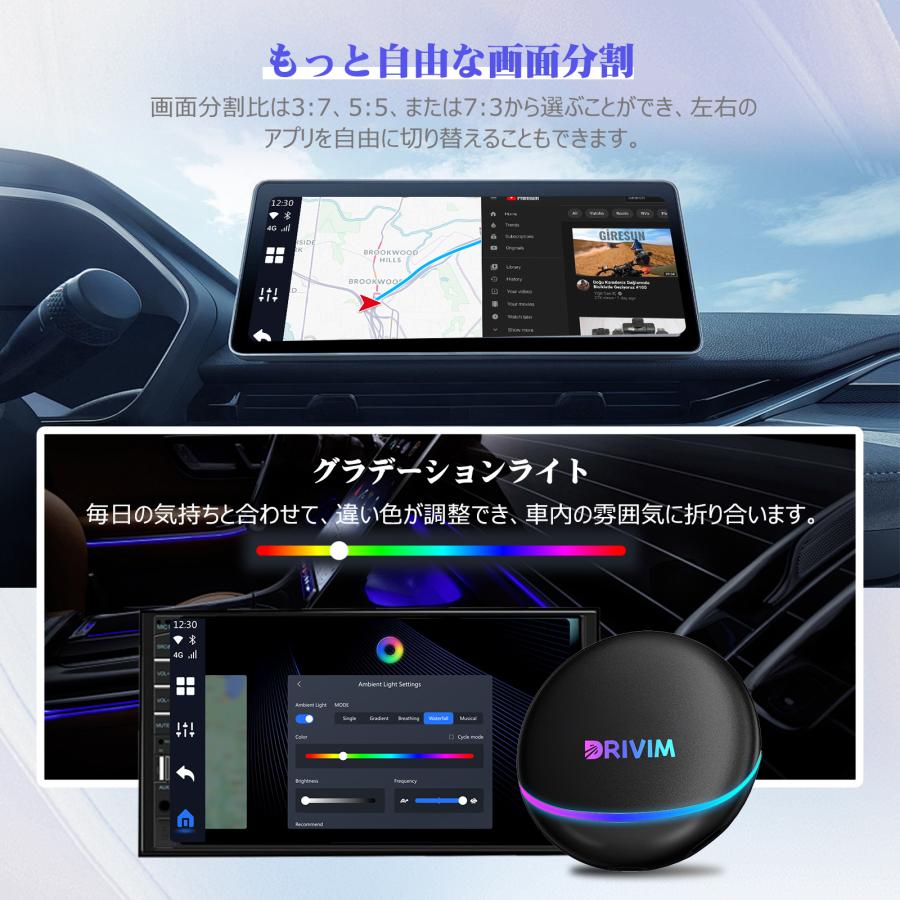 お買得セット】DRIVIM CarPlay AI Box + HDMIケーブル 1m【HDMI