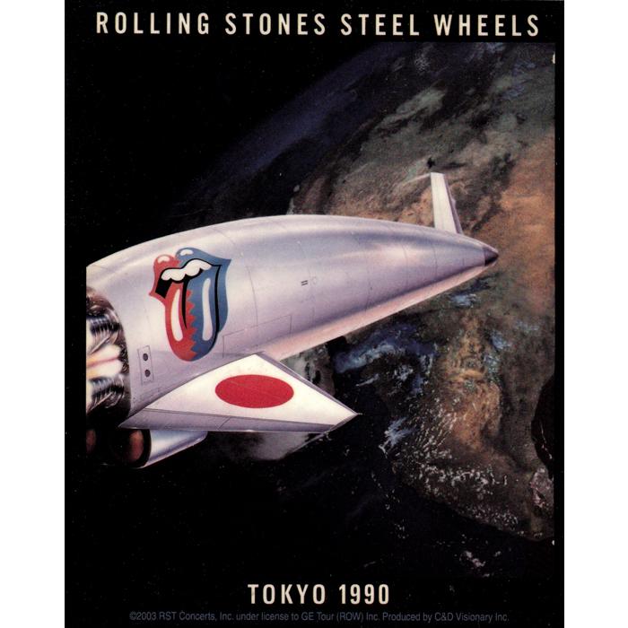 THE ROLLING STONES / ローリングストーンズ - TOKYO 1990 ステッカー