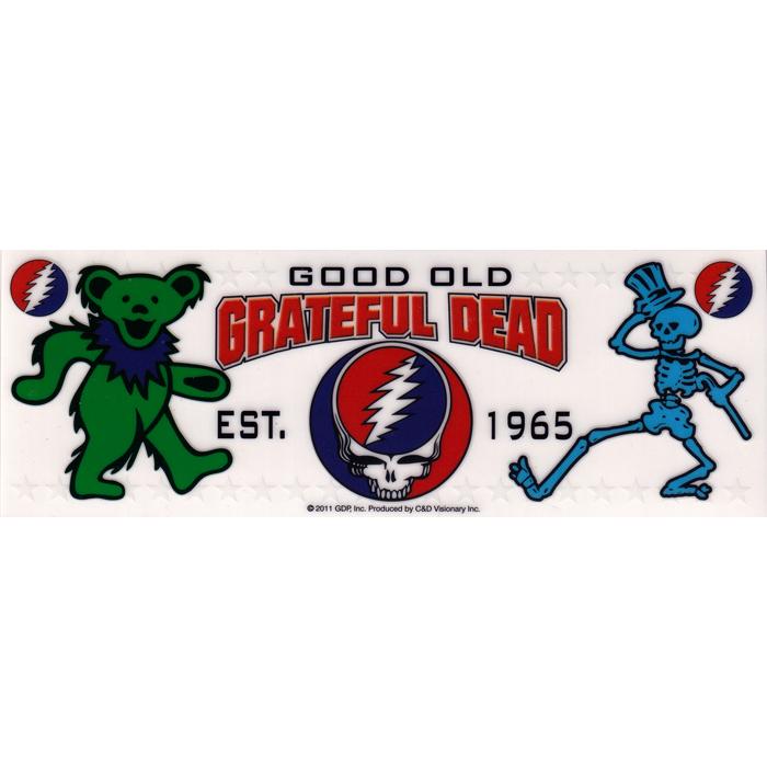 GRATEFUL DEAD / グレイトフルデッド - GOOD OLD クリアステッカー