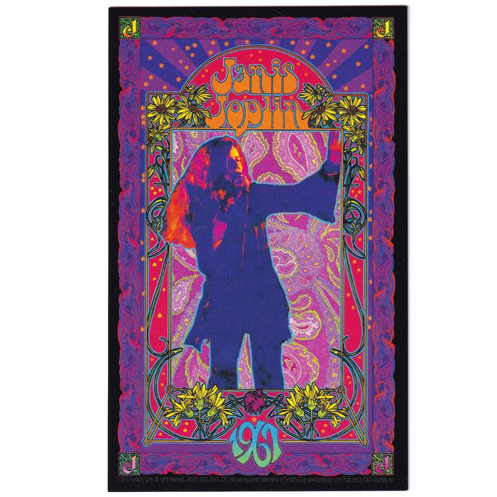 カ*キ様 伊特大ポスター　ジャニス・ジョプリンの伝記　ジャニス Janis Joplin / ジャニス・ジョプリン - Poster Sticker ステッカー