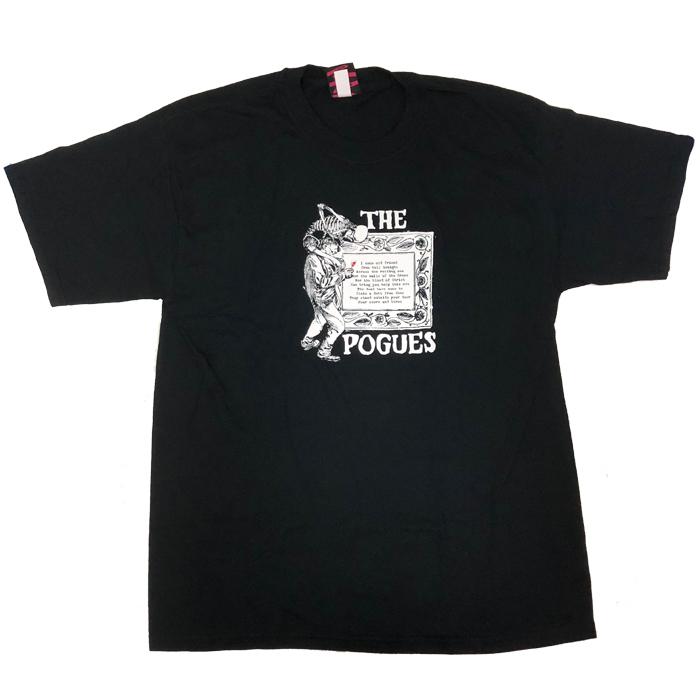 希少 The Pogues 90’s Tシャツ オフィシャル ポーグスビンテージ POGUES / ポーグス - MMVI Navy 古着Tシャツ(Lサイズ) : KALTZ-ONLINE