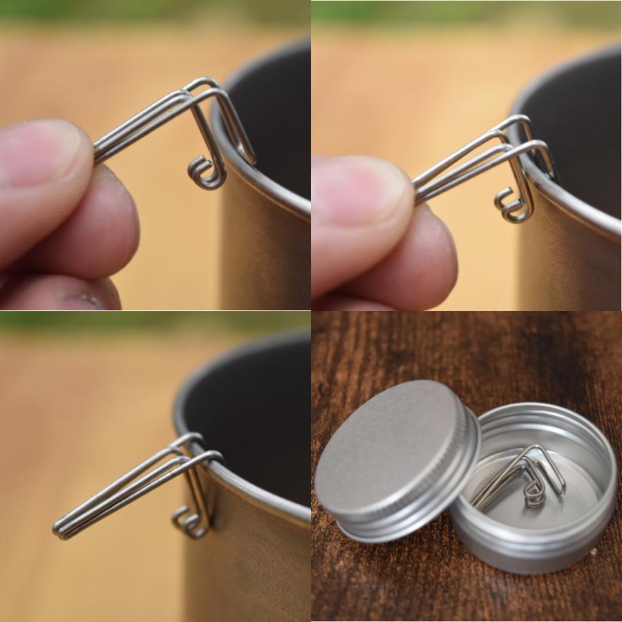 チタン製】Driclip／ドリクリップ2nd-T アルミケース付 軽量 コーヒー