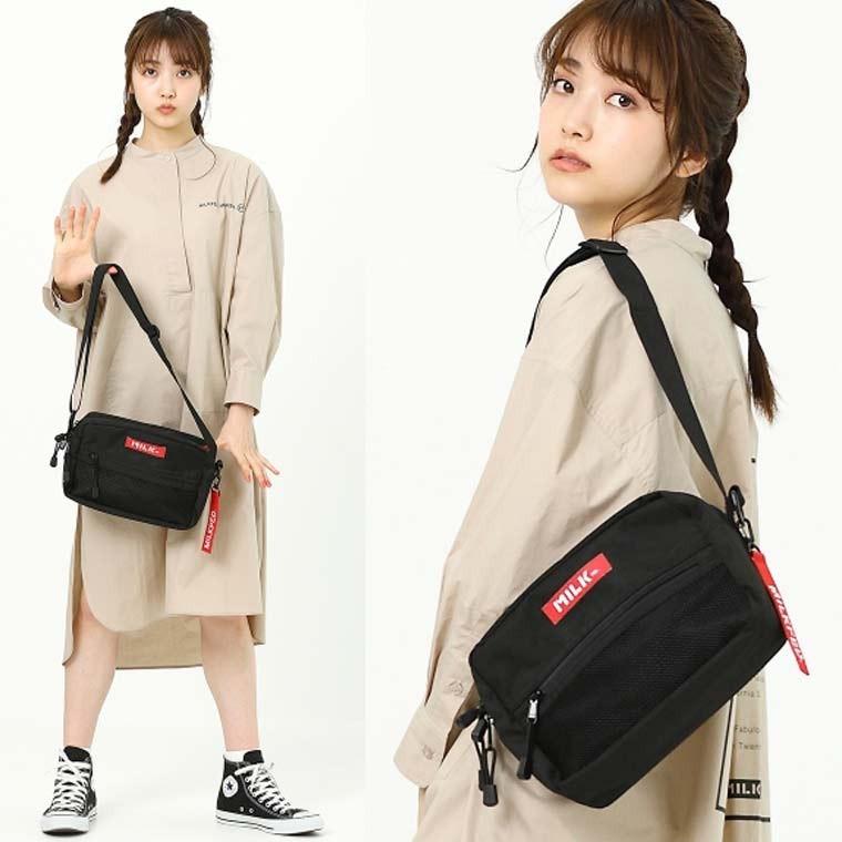 MILKFED. ミルクフェド ショルダーバッグ SHOULDER WIDE BAG MILKFED. ミルクフェド ショルダーバッグ SHOULDER WIDE BAG