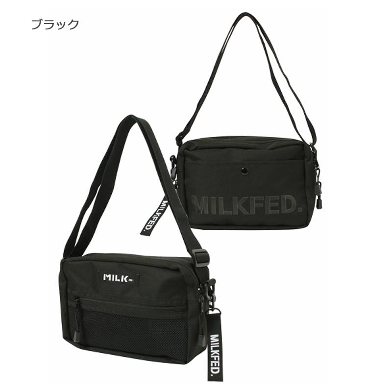 MILKFED.（ミルクフェド） ショルダーバッグ SHOULDER WIDE BAG MESH