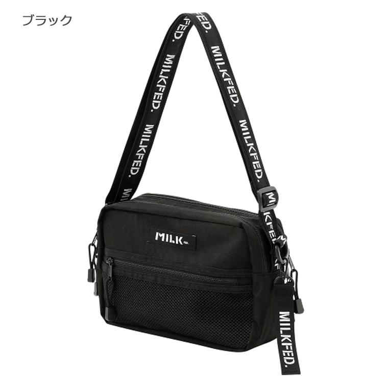 MILKFED.（ミルクフェド） ショルダーバッグ NEO LOGO TAPE SHOULDER
