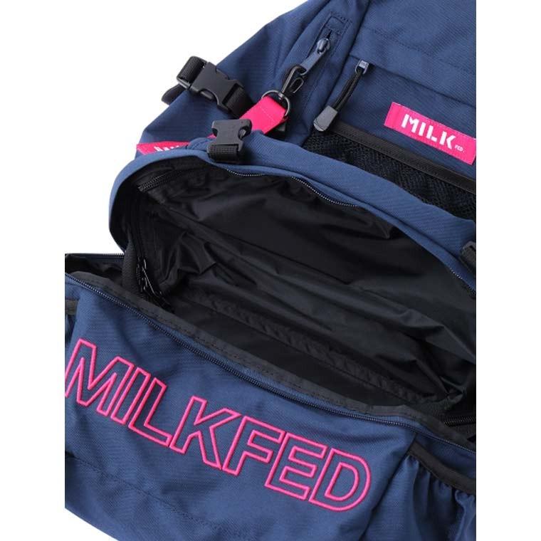 MILKFED.（ミルクフェド） 10%OFF リュック NEO EMBROIDERY BIG