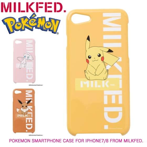 Milkfed ミルクフェド ポケモン スマホケース スマートフォン Iphone Pokemon Smartphone Case For Iphone7 8 From Milkfed Kalulu 通販 Yahoo ショッピング