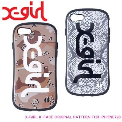 X Girl エックスガール スマホケース Iphoneケース アイフェイス X Girl X Iface Original Pattern For Iphone7 8 Kalulu 通販 Yahoo ショッピング