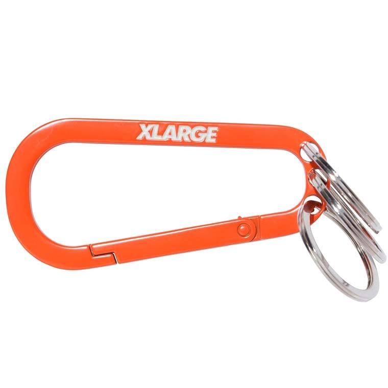 エクストララージ STANDARD LOGO KEYRING CARABINER XLARGE カラビナ キー リング キーホルダー チャーム ブランド メンズ 101221054002｜kalulu｜04