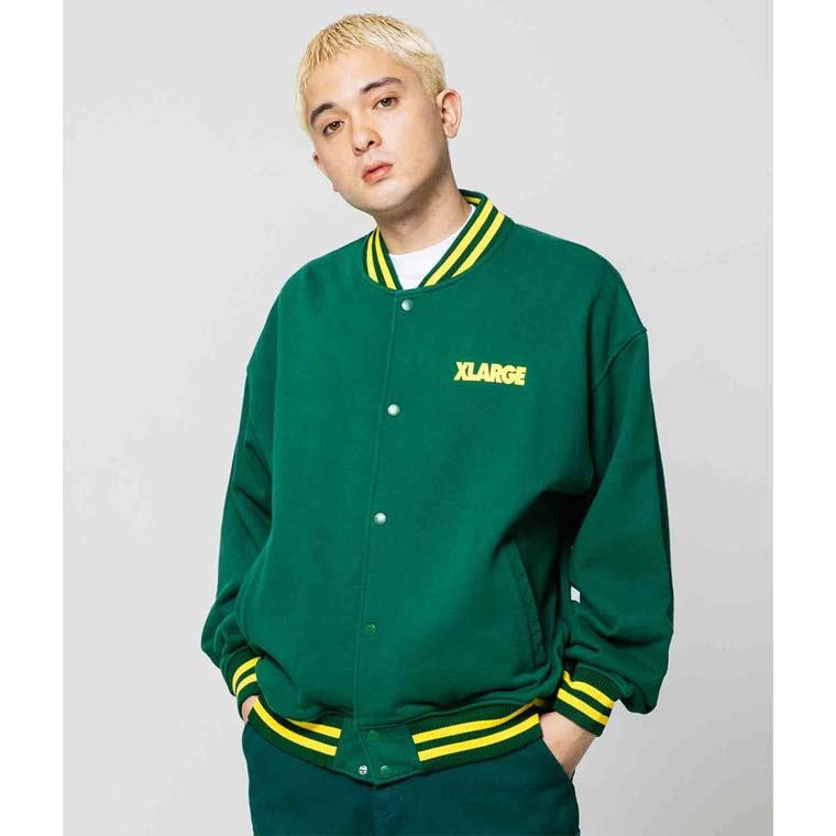 エクストララージ ジャケット ブルゾン SWEAT VARSITY JACKET XLARGE スタジャン 長袖 ジャンパー ストリート ブランド  101223021008