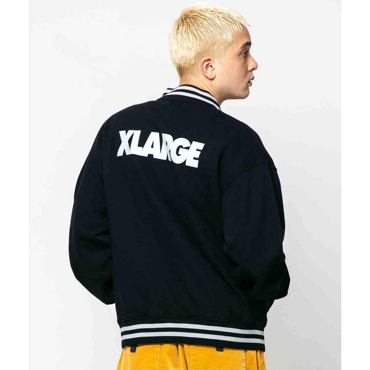 エクストララージ ジャケット ブルゾン SWEAT VARSITY JACKET XLARGE スタジャン 長袖 ジャンパー ストリート ブランド  101223021008