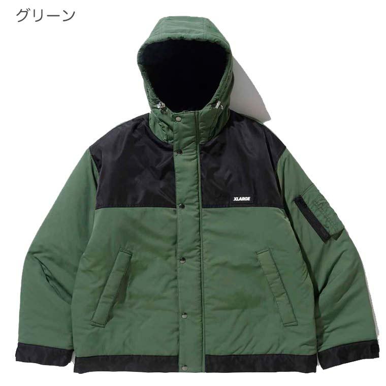 エクストララージ NYLON HOODED JACKET XLARGE ナイロンフードジャケット 軽量性 保湿性 耐久性 長袖 ブルゾン ジャンパー 101224021003｜kalulu｜18