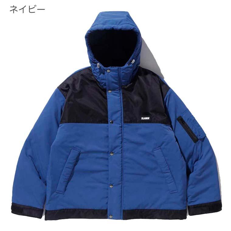 エクストララージ NYLON HOODED JACKET XLARGE ナイロンフードジャケット 軽量性 保湿性 耐久性 長袖 ブルゾン ジャンパー 101224021003｜kalulu｜19