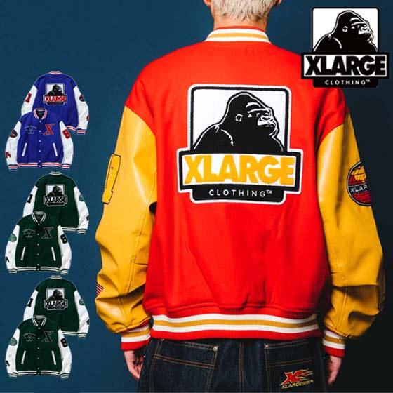 エクストララージ OG LOGO VARSITY JACKET XLARGE ジャケット スタジャン 長袖 アウター ブルゾン ジャンパー 人気  保温性 : 101224021007 : kalulu - 通販 - Yahoo!ショッピング