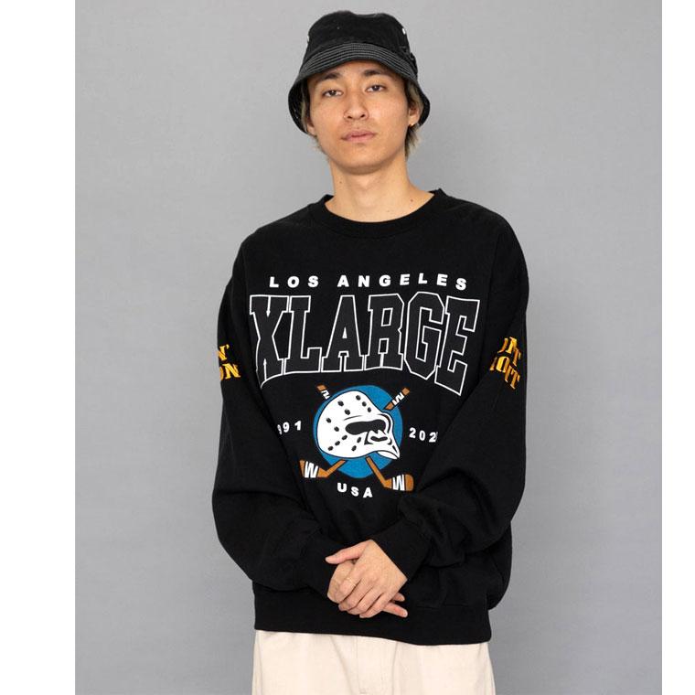 XLARGE（エクストラ ラージ） トレーナー HOCKEY CREWNECK SWEAT