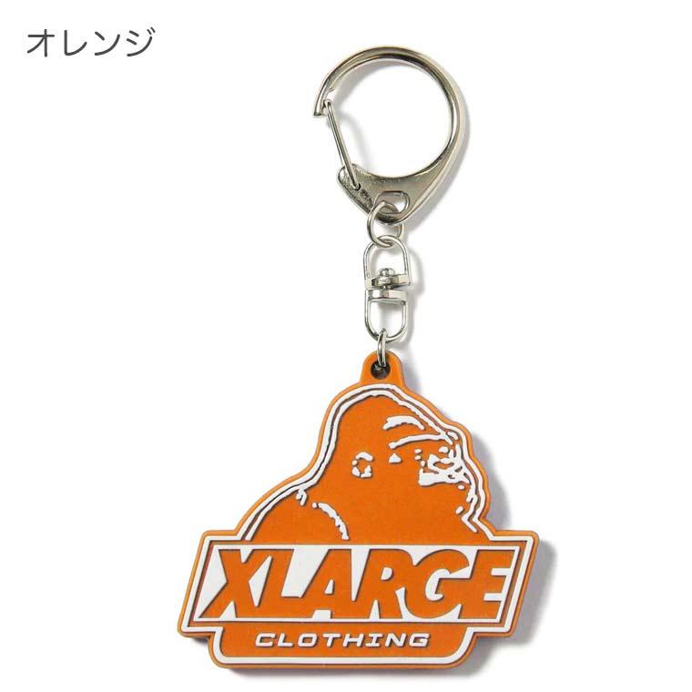 XLARGE エクストララージ キーホルダー SLANTED OG KEYCHAIN ラバー  キーチェーン 雑貨 小物   チャーム プレゼント 101231054005｜kalulu｜07