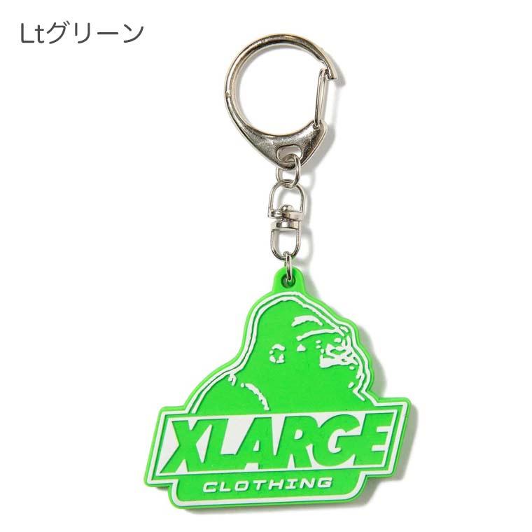 XLARGE エクストララージ キーホルダー SLANTED OG KEYCHAIN ラバー  キーチェーン 雑貨 小物   チャーム プレゼント 101231054005｜kalulu｜08