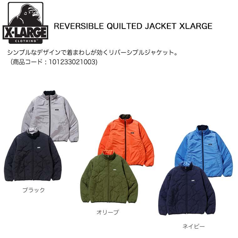 XLARGE エクストララージ ジャケット REVERSIBLE QUILTED JACKET XLARGE エクストララージ ジャケット REVERSIBLE QUILTED JACKET