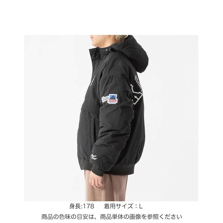 XLARGE エクストララージ ジャケット NYLON PUFFER JACKET ナイロン 長袖 フード アウター  ブランド ブルゾン ジャンパー メンズ 101233021006｜kalulu｜08