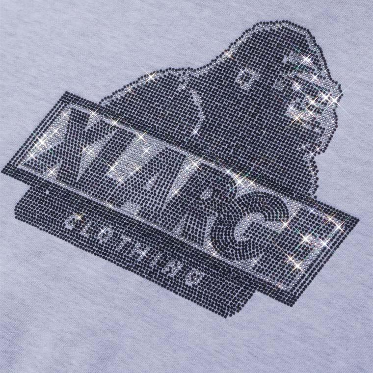 XLARGE（エクストラ ラージ） パーカー RHINESTONE OG ZIP HOODED