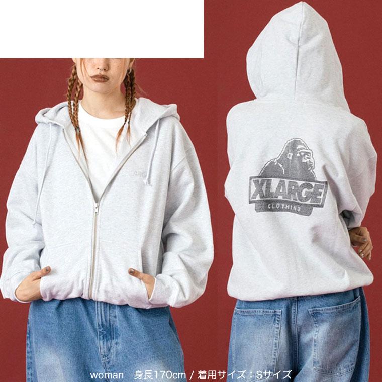 XLARGE（エクストラ ラージ） パーカー RHINESTONE OG ZIP HOODED