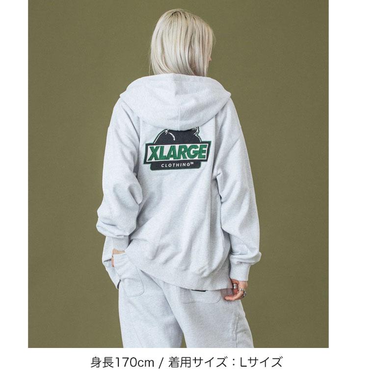 XLARGE エクストララージ パーカー SLANTED OG ZIP HOODED