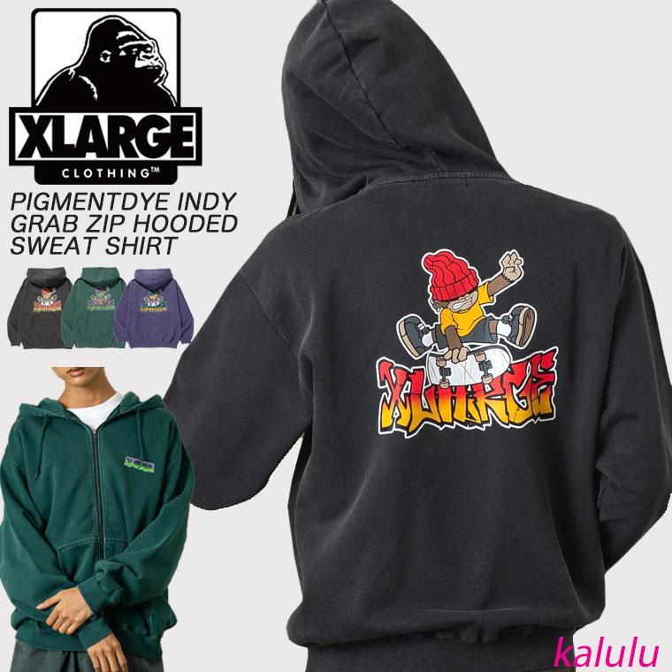 XLARGE（エクストラ ラージ） パーカー PIGMENT BOMB CREWNECK SWEAT