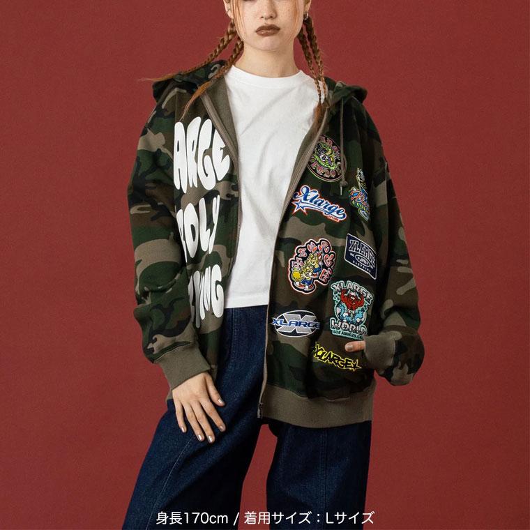 XLARGE（エクストラ ラージ） スウェットパーカー XLARGE MULTI LOGO