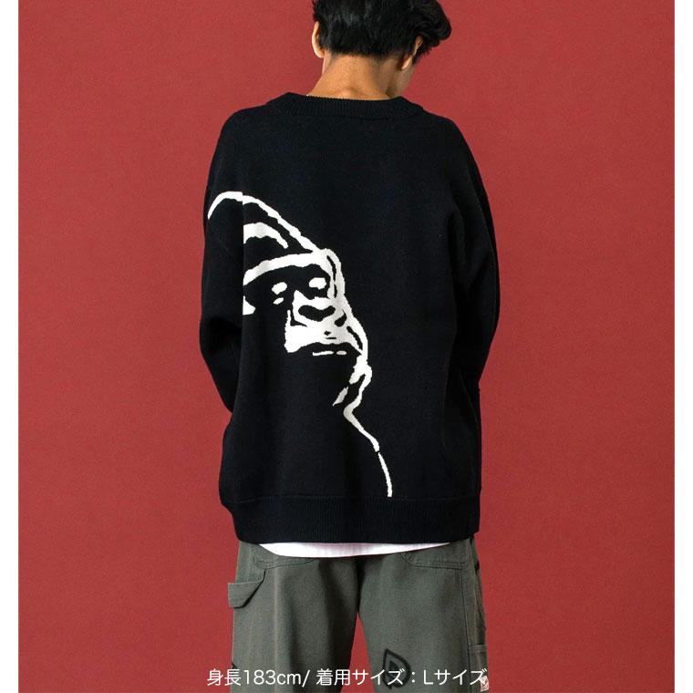 XLARGE（エクストラ ラージ） カーディガン XLARGE OG KNIT CARDIGAN 