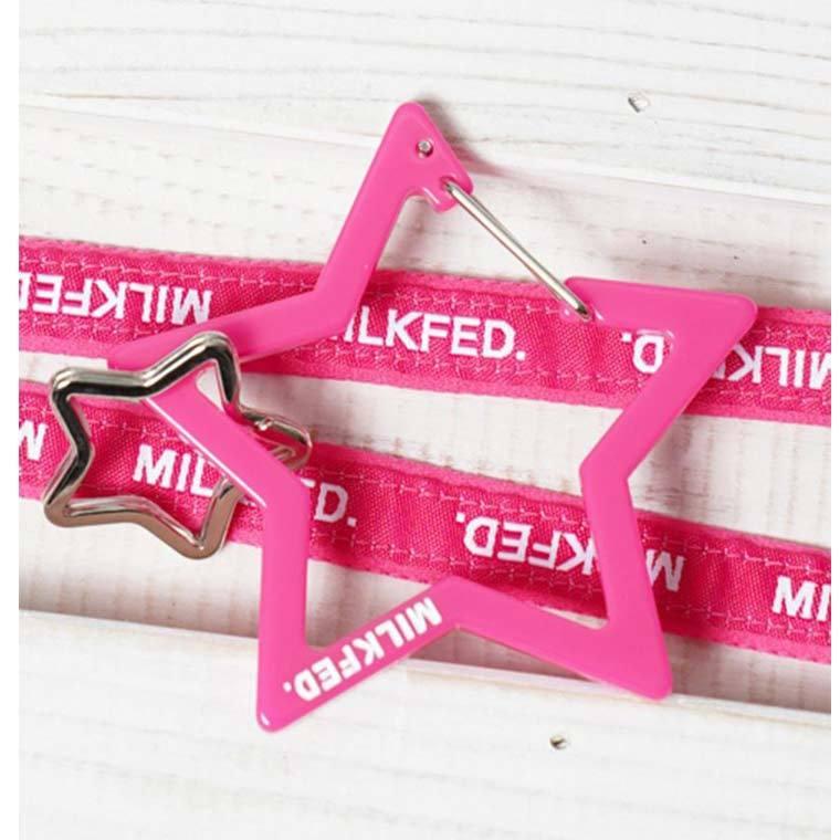 MILKFED.（ミルクフェド） カラビナ NEO STAR CARABINER 星型 チャーム