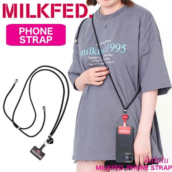 MILKFED.（ミルクフェド） スマートフォン ストラップ MILKFED. PHONE