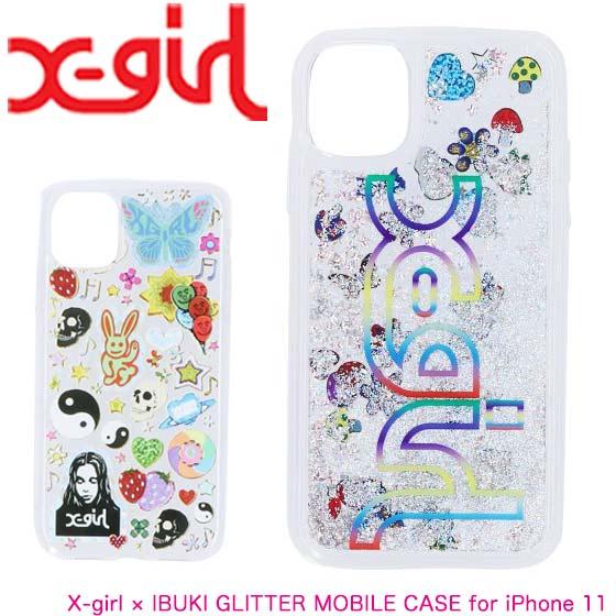 X Girl エックスガール スマホケース Iphoneケース X Girl Ibuki Glitter Mobile Case For Iphone 11 Kalulu 通販 Yahoo ショッピング