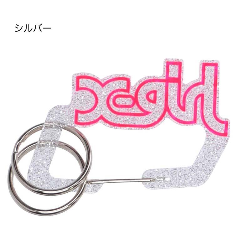 X-girl エックスガール カラビナ HEART LOGO SMARTPHONE GRIP