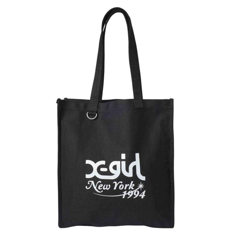 X-girl エックスガール トートバッグ NEW YORK CANVAS TOTE BAG X-girl エックスガール トートバッグ NEW YORK CANVAS TOTE BAG