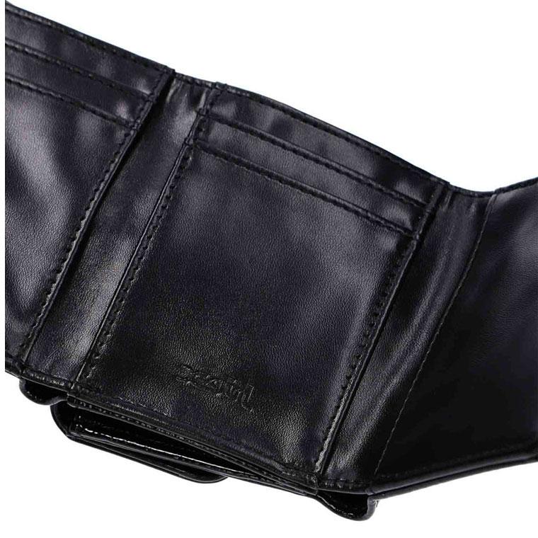X-girl エックスガール 財布 FAUX PATENT LEATHER MINI WALLET X-girl エックスガール 財布 FAUX PATENT LEATHER MINI WALLET