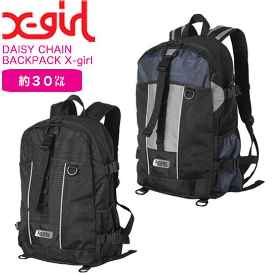 X-girl エックスガール リュック DAISY CHAIN BACKPACK バック X-girl エックスガール リュック DAISY CHAIN BACKPACK バック