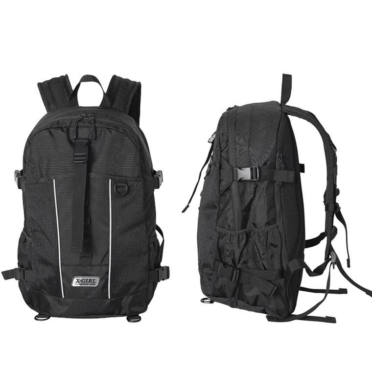 (ノベルティあり)エックスガール リュック DAISY CHAIN BACKPACK X-girl バックパック 女子 通学 通勤 学生 大容量 A4 105241053009｜kalulu｜06