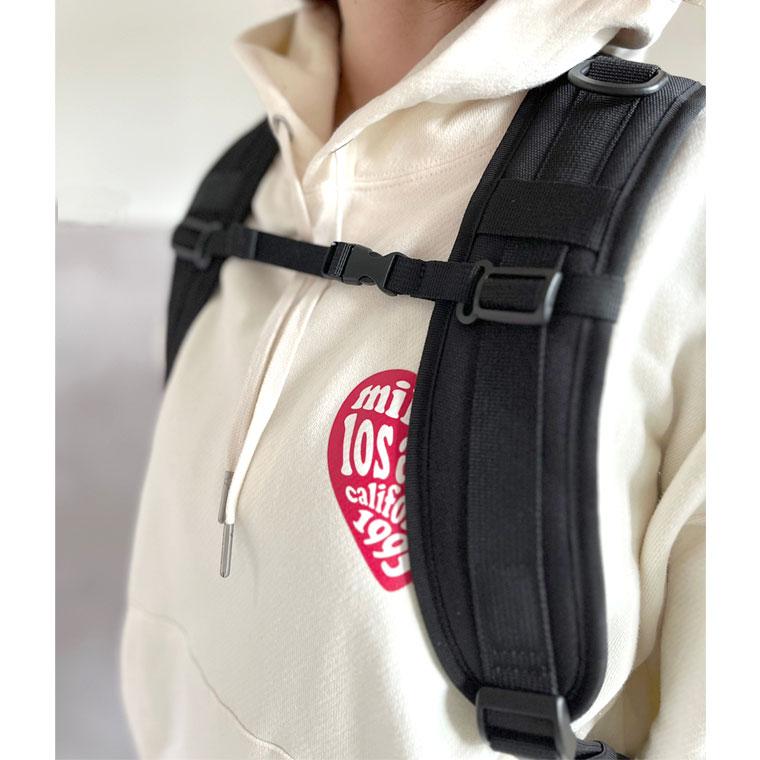 X-girl（エックスガール） リュック OVAL LOGO BUNGEE CORD BACKPACK