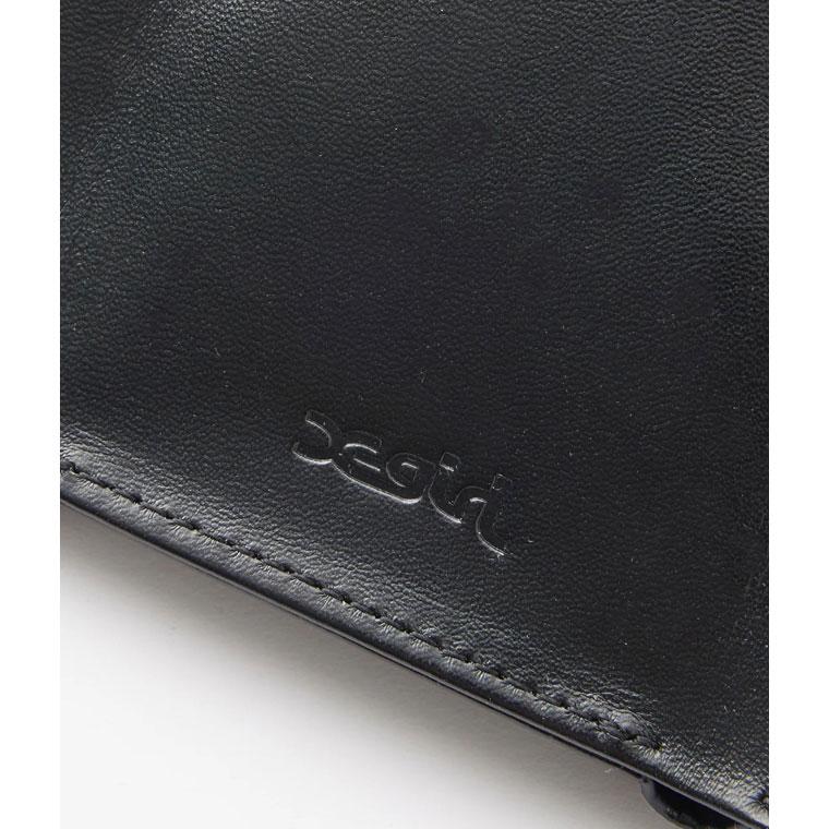 X-girl（エックスガール） 財布 MILLS LOGO FAUX CROCO MINI WALLET 三