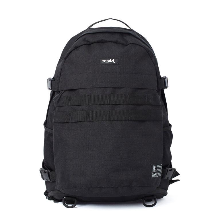 X-girl（エックスガール） リュック FACE LABEL ADVENTURE BACKPACK