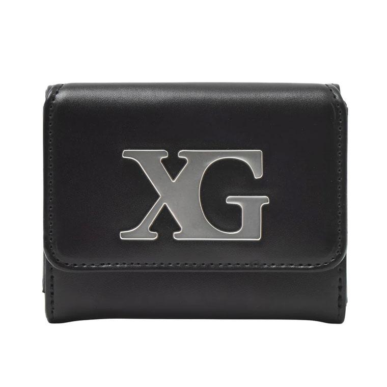 X-girl（エックスガール） 財布 XG EMBLEM CLASP MINI WALLET 三つ折り