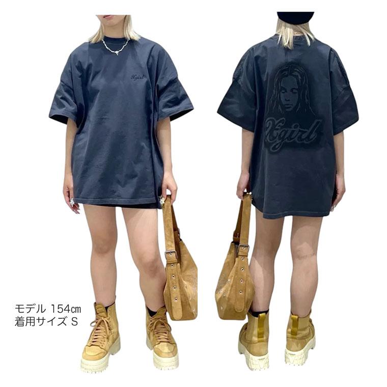 【未使用品・タグ付き】ASローマ  Barilla 半袖 XL X-girl（エックスガール） X-girl Tシャツ SPRAY FACE S/S BIG TEE