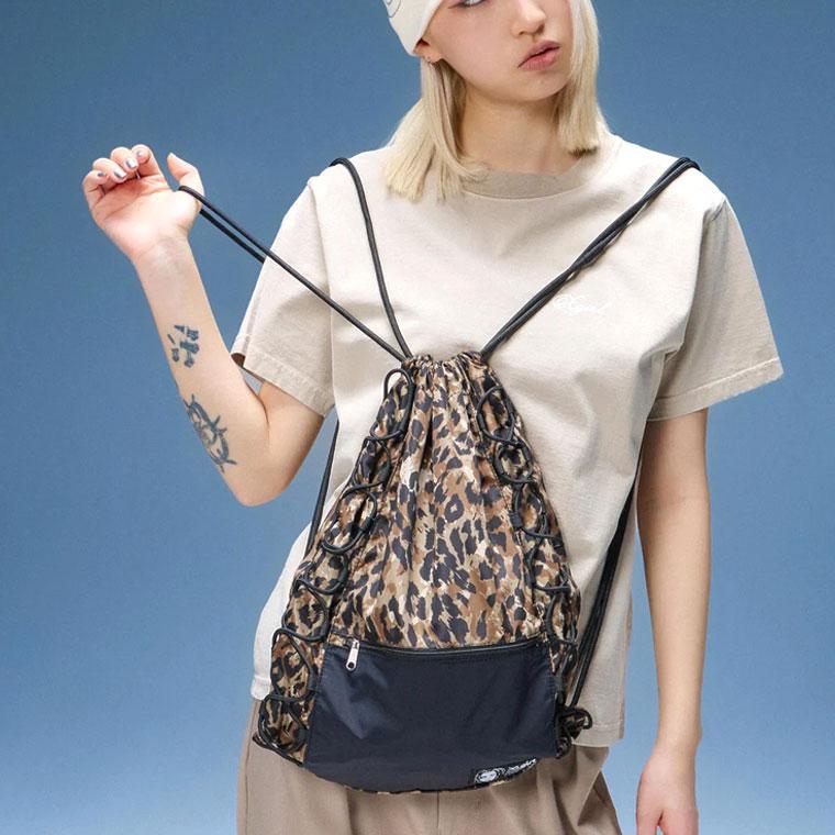 X-girl（エックスガール） リュック FACE LABEL KNAPSACK ナップサック